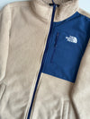 The North Face Denali Fleece Jacket – Beige/Navy (S)