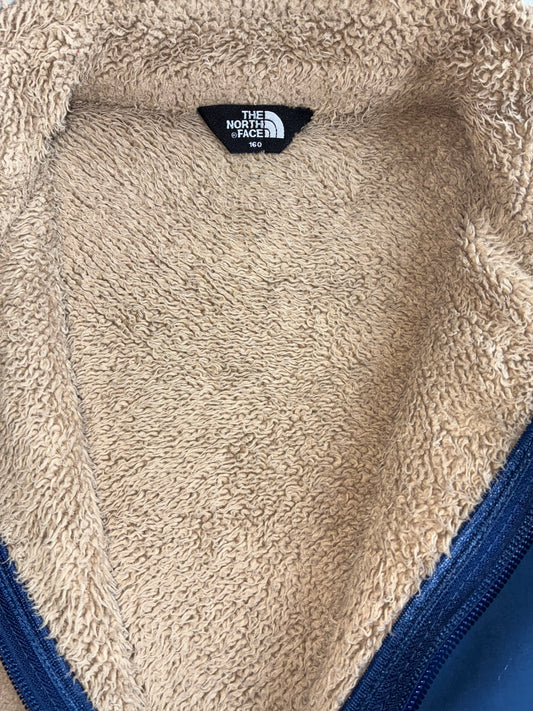 The North Face Denali Fleece Jacket – Beige/Navy (S)