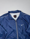 Nike Navy Zip-Up Windbreaker Jacket (XL)