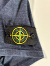 Stone Island Navy V-Neck T-Shirt – Size (XL)