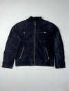 Gap Black Vegan Leather Moto Jacket – Size (XL)