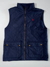 Polo Ralph Lauren Quilted Navy Vest (S)