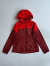 The North Face Quilted Colorblock Jacket – Red/Maroon Woman’s (S)