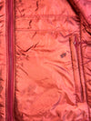 The North Face Quilted Colorblock Jacket – Red/Maroon Woman’s (S)