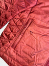 The North Face Quilted Colorblock Jacket – Red/Maroon Woman’s (S)