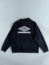 Umbro Quarter-Zip Collared Sweatshirt – Black (XL/2XL)