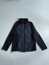 New Balance Quilted Fleece Jacket – Black (S)