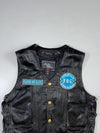 F.O.G. “Faith on Gang” Leather Biker Vest (M)