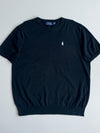 Polo Ralph Lauren Knit Short Sleeve Sweater Black (M)