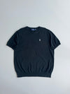 Polo Ralph Lauren Knit Short Sleeve Sweater Black (M)