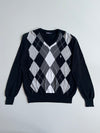 Polo Ralph Lauren Argyle V-Neck Sweater (XL)