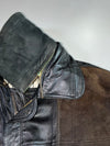 Vintage Premium Original Bomber (Detechable Collar) Leather Jacket (M)