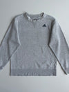 Adidas Essential Crewneck Sweatshirt – Heather Grey (S)