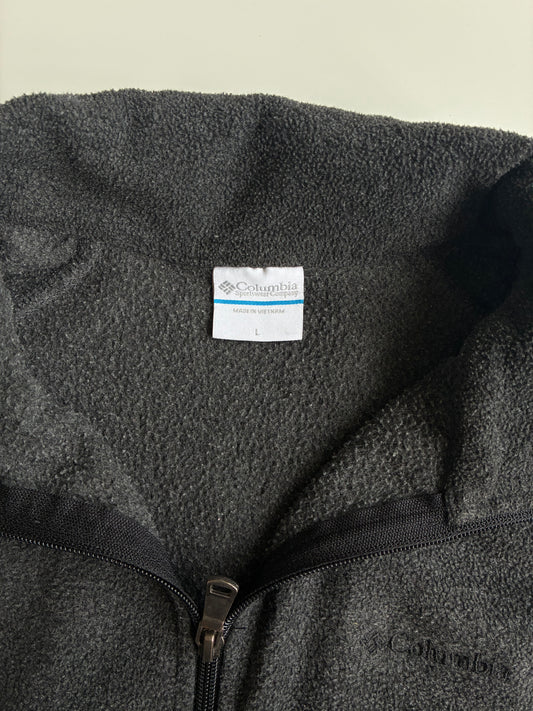 Columbia Full-Zip Fleece Jacket – Charcoal Grey woman’s (L)