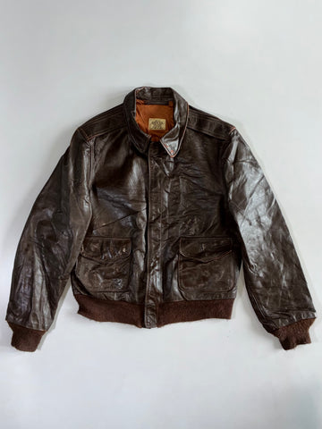 Avirex Type A-2 US Army Air Force Bomber Jacket (M)