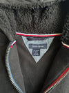 Tommy Hilfiger Sherpa-Lined Zip-Up Hoodie – Black (M/S)