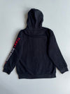 Tommy Hilfiger Sherpa-Lined Zip-Up Hoodie – Black (M/S)