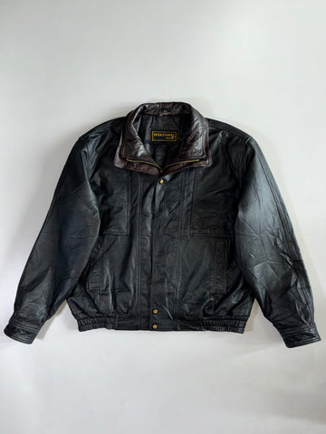 Boulevard Club Premium Original Leather Jacket (2XL)