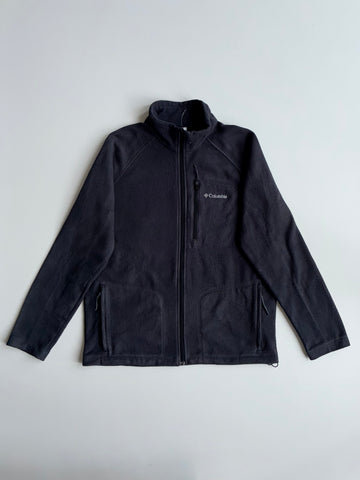 Columbia Full-Zip Fleece Jacket – Black (L)