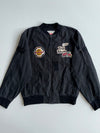 Jeep 4-Wheel Drive Patched Bomber Jacket – Black (M)