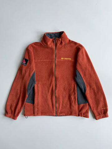 Columbia Interchange Rust Fleece Jacket – Omni-Heat (M)