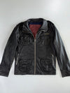 Superdry Real Brand Leather Jacket (XL)