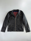 Superdry Real Brand Leather Jacket (XL)