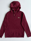 The North Face Heather Maroon Pullover Hoodie (M)
