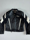 FLM Greyhound Racing Leather Jacket Padded (S/M)