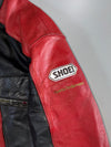 Shoei Sports Performance Two-Piece Race Suit Padded (Jacket Size : L) (Biker Pant : W:32|L:44)