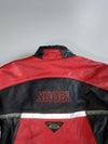 Shoei Sports Performance Two-Piece Race Suit Padded (Jacket Size : L) (Biker Pant : W:32|L:44)