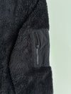 FILA Black Sherpa Fleece Zip-Up Jacket woman’s (M)