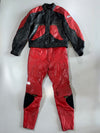 Shoei Sports Performance Two-Piece Race Suit Padded (Jacket Size : L) (Biker Pant : W:32|L:44)