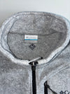 Columbia Grey Full-Zip Fleece Jacket (M)