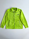 Jack Wolfskin Neon Green Zip-Up Fleece Jacket (XL)