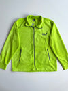 Jack Wolfskin Neon Green Zip-Up Fleece Jacket (XL)