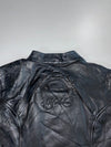 Held Women’s Embroidered Leather Racer Jacket (S)