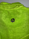 Jack Wolfskin Neon Green Zip-Up Fleece Jacket (XL)