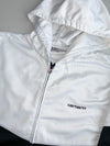 Carhartt Black & White Colorblock Zip-Up Hoodie (M)
