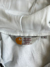 Carhartt Black & White Colorblock Zip-Up Hoodie (M)