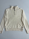 Carhartt Tencel Fiber Series Cream Quarter-Zip Sweatshirt (M)