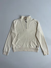 Carhartt Tencel Fiber Series Cream Quarter-Zip Sweatshirt (M)
