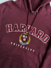 Harvard University Maroon Champion Hoodie (M)