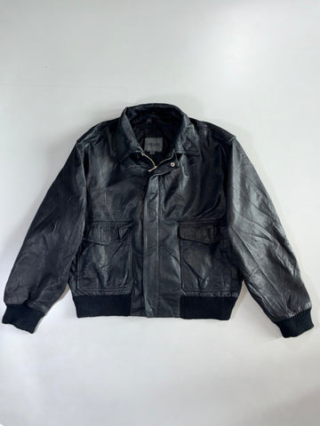 Pollini Premium Original Leather Jacket (2XL)