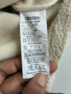 Kappa Italia Sports Wear Cream & Pink Sherpa Fleece Jacket (S)
