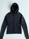Adidas Black Tech Fleece Zip-Up Hoodie (XS)