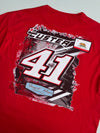 NASCAR Cole Custer #41 Stewart-Haas Racing Red Graphic Tee (XL)