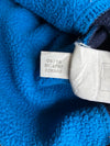 Reebok Navy Blue Full-Zip Fleece Jacket (S)