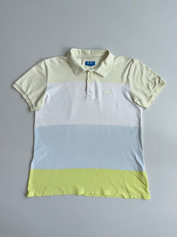 Adidas Originals Pastel Colorblock Polo Shirt (L)