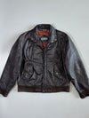 Members Only Premium Original Leather Jacket (L)